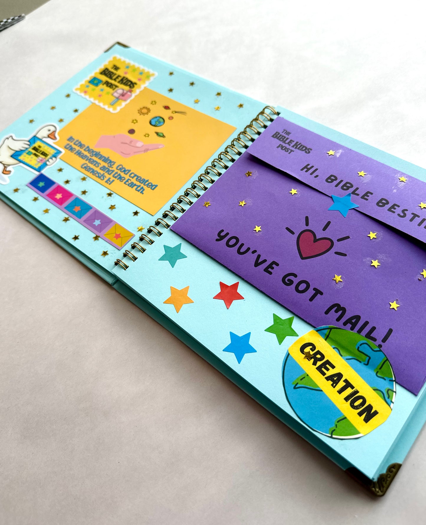 The Bible Kids Post Journal/Scrapbook